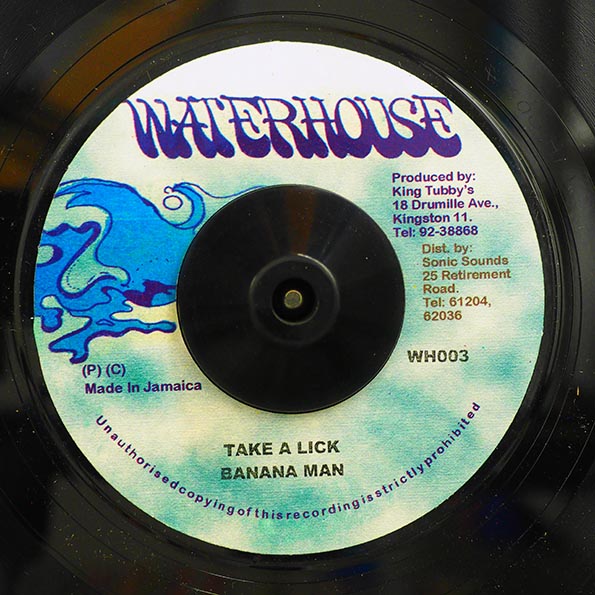 Banana Man - Take A Lick Soundboy  /  King Tubby - Version (7")