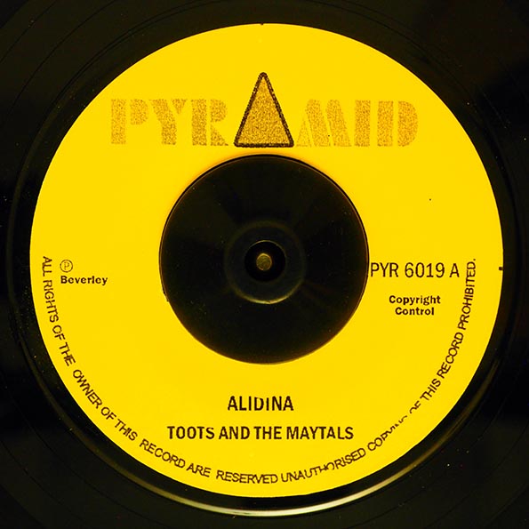 Toots & The Maytals - Alidina  /  Don Drummond - Dragon Weapon (7")