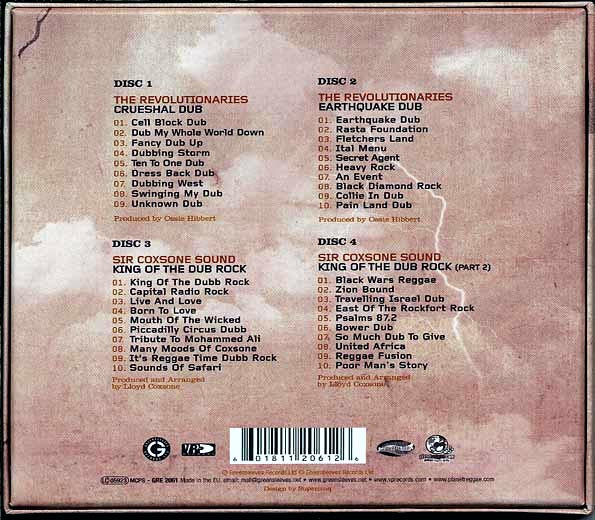 The Revolutionaries, Sir Coxsone Sound - Evolution Of Dub Volume 5: The Missing Link (39 tracks) (CD)
