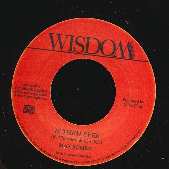 Max Romeo - If Them Ever  /  Randys All Stars - Dubwise (7")