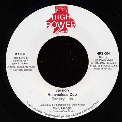 Rod Taylor - Midnight Cowboy  /  Heavenless Dub (7")