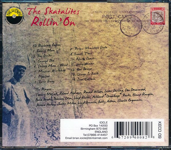 The Skatalites - Rollin On (CD)