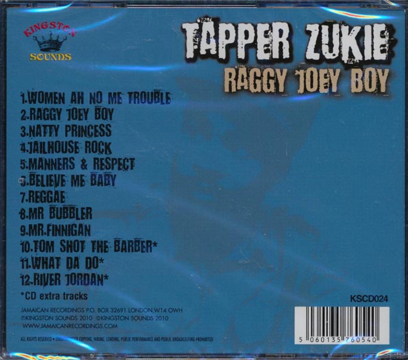 Tappa Zukie - Raggy Joey Boy (CD)