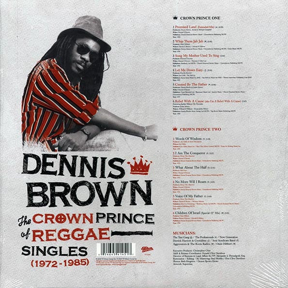 Dennis Brown - The Crown Prince Of Reggae: Singles 1972-1985 (LP) - PureSound Records