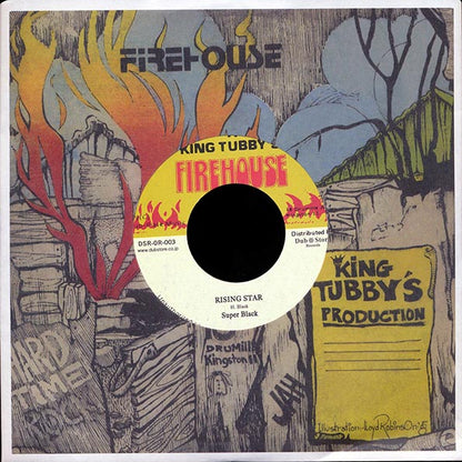 Super Black - Rising Star  /  Firehouse Crew - Version (Japan) (7")