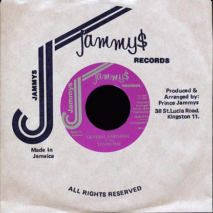 Tonto Irie - General A General  /  Version (7")