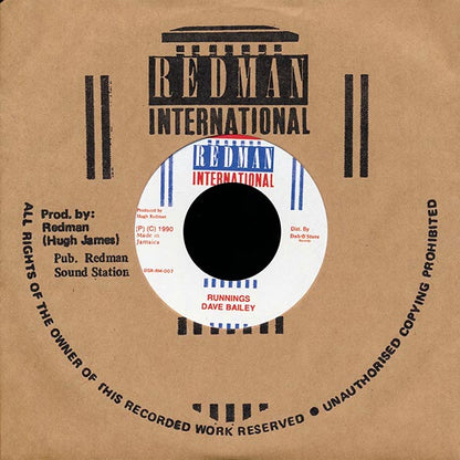 Dave Bailey - Runnings  /  Version (7")