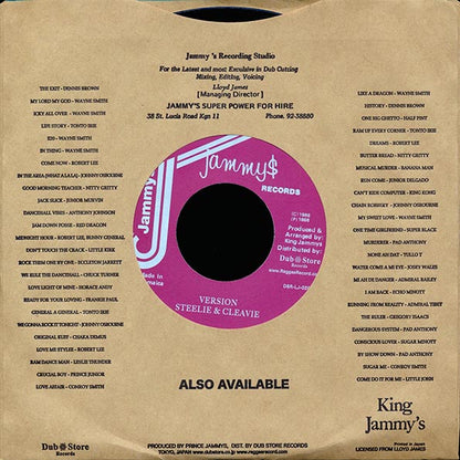 Leslie Thunder - Ram Dance Man  /  Version (rhythm: "Livestock AKA Shabba Ranks - Love Punanny Bad") (Japan) (7")