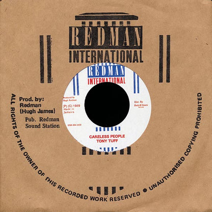 Tony Tuff - Careless People  /  Version (7")