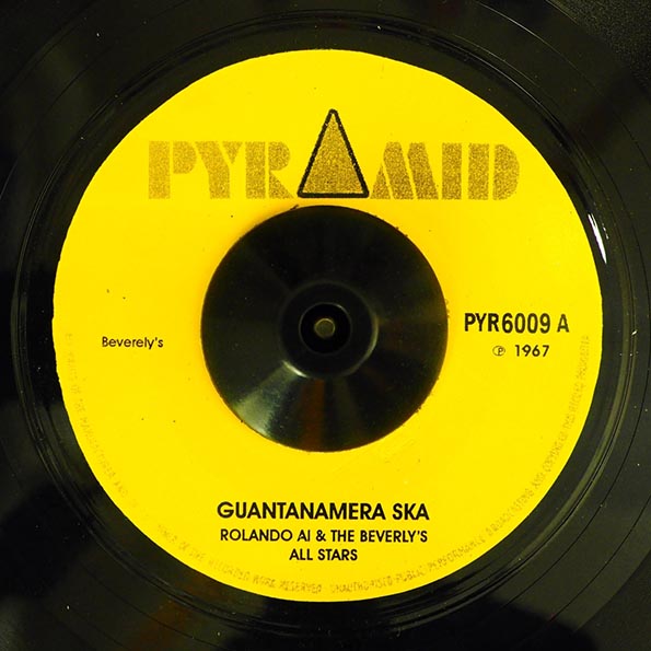 Roland Alphonso - Guantanamera Ska  /  The Spanishtonians - Suffer Me Not (7")