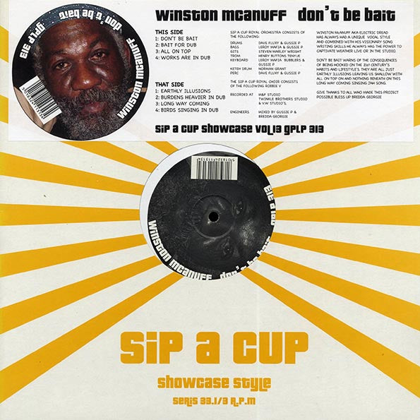 Winston McAnuff - Don't Be Bait (2011 FIRST PRESS) (LP)