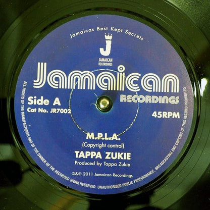 Tappa Zukie - MPLA  /  Version (7")