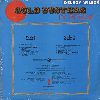 Delroy Wilson - Gold Busters In Reggae (Jamaica press) (LP) - PureSound Records