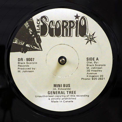 General Trees - Mini Bus (Extended Mix)  /  Sassa Frass - Lovable Bubbs; Version (12")