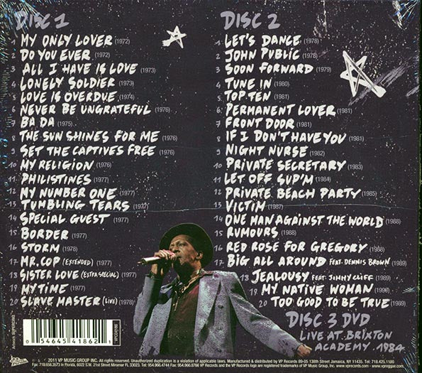Gregory Isaacs - The Ruler: Reggae Anthology (40 tracks) (2xCD) (CD)
