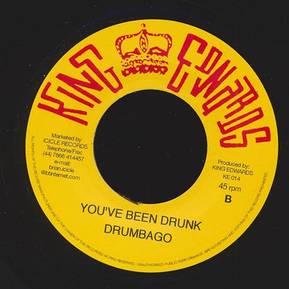 Roland Alphonso - Pipeline  /  Drumbago - You've Been Drunk (7")