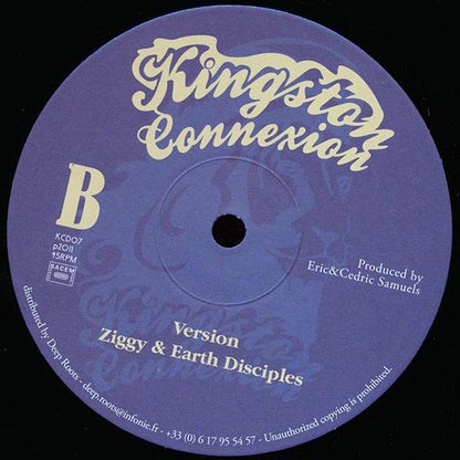 Ziggy & Earth Disciples - Who's Running  /  Version (10")