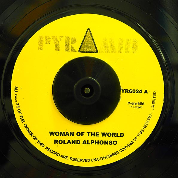 Roland Alphonso - Woman Of The World  /  Roland Alphonso - The Cat (7")