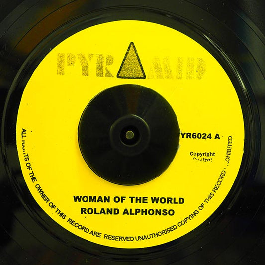 Roland Alphonso - Woman Of The World  /  Roland Alphonso - The Cat (7")