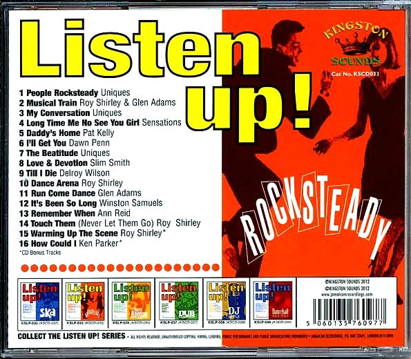 The Uniques, Slim Smith, Dawn Penn, Pat Kelly, Etc. - Listen Up: Rock Steady (CD)