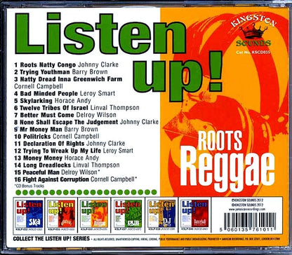 Barry Brown, Linval Thompson, Johnny Clarke, Etc. - Listen Up: Roots Reggae (CD)