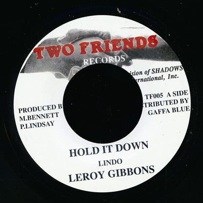 Leroy Gibbons - Hold It Down  /  Version (7")