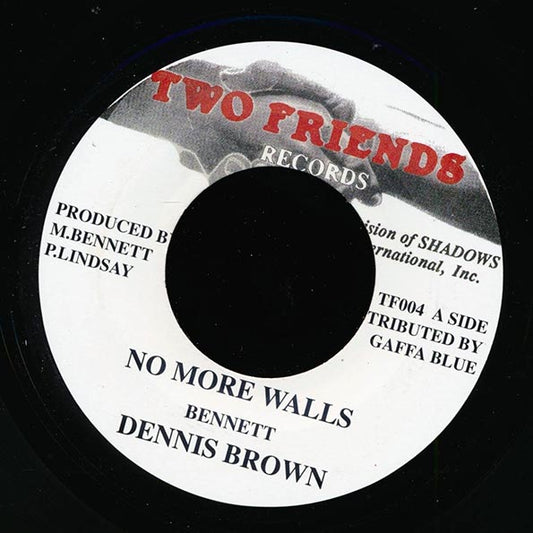 Dennis Brown - No More Walls  /  Version (7")