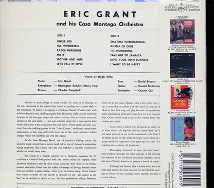Eric Grant & His Casa Montego Orchestra - Cool At The Casa Montego (CD)