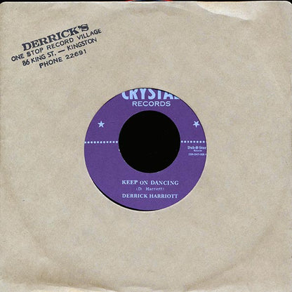 Derrick Harriott - Keep On Dancing  /  Bobby Ellis, Desmond Miles Seven - Now We Know (Japan) (7")