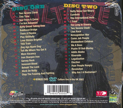 Culture - Natty Dread Taking Over: Reggae Anthology (38 tracks) (2xCD) (CD)