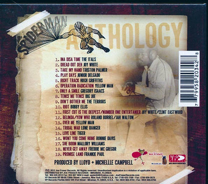 Itals, Triston Palmer, Bobby Ellis, Lone Ranger, Etc. - Spiderman Anthology: Classics Fron The Vault (CD)