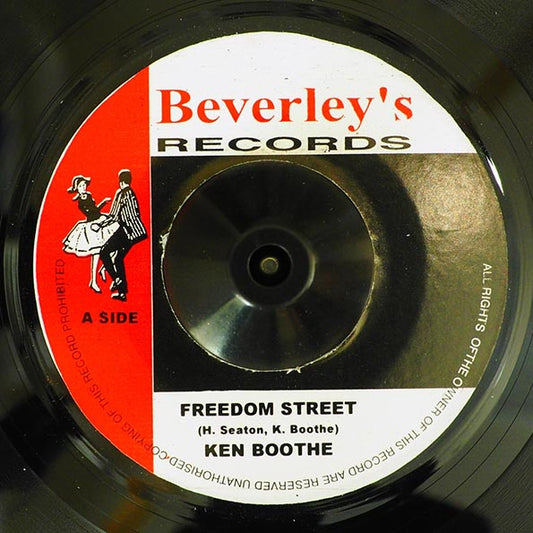 Ken Boothe - Freedom Street  /  Ken Boothe - Love And Unity (7")