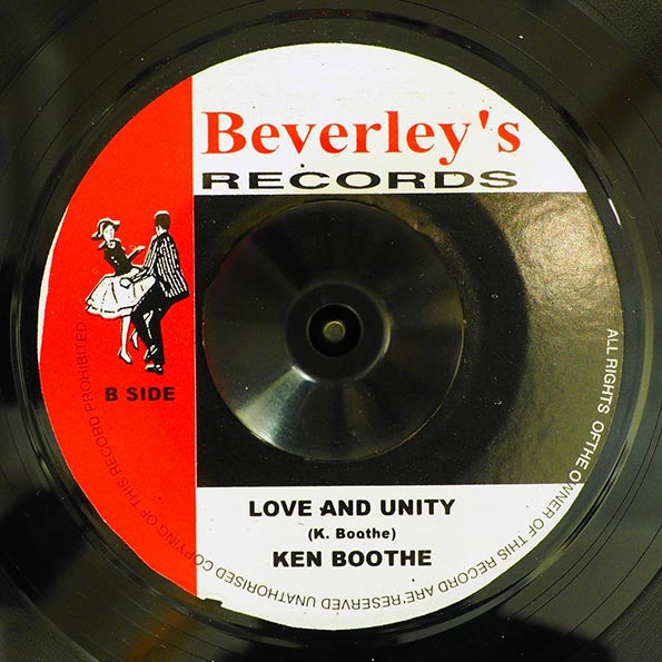 Ken Boothe - Freedom Street  /  Ken Boothe - Love And Unity (7")