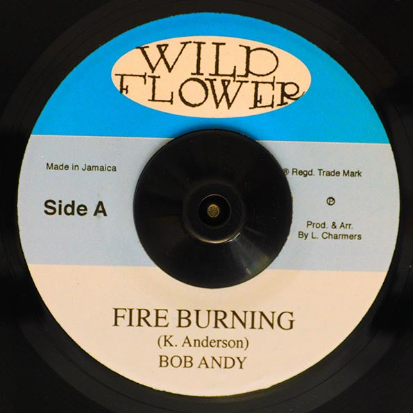 Bob Andy - Fire Burning  /  Dadawah - Burning Drums (7")
