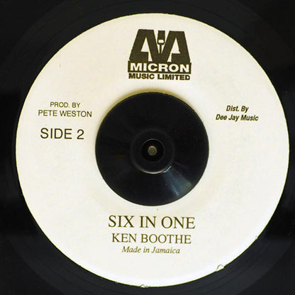 Ken Boothe - Six In One (Train Is Coming)  /  Ken Boothe - Six In One (7")