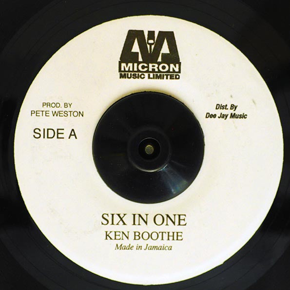 Ken Boothe - Six In One (Train Is Coming)  /  Ken Boothe - Six In One (7")