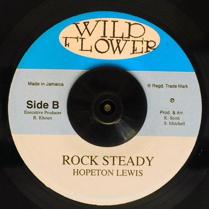 Hopeton Lewis - Music Got Soul  /  Hopeton Lewis - Rock Steady (7")