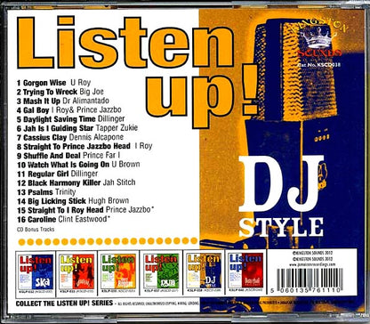 U Roy, Dr. Alimantado, Prince Jazzbo, Prince Far I, Etc. - Listen Up: DJ Style (CD)
