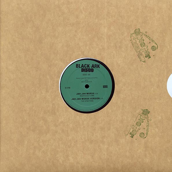 Lee Perry - Silver Locks (Extended Mix)  /  Righteous Flame - Jah Jah Words; The Upsetters - Jah Jah Words Version (12")