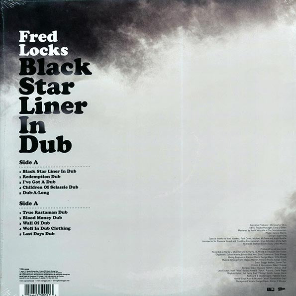 Fred Locks - Black Star Liner In Dub (LP) - PureSound Records