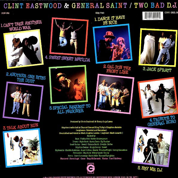 Clint Eastwood & General Saint - Two Bad DJ (LP) - PureSound Records