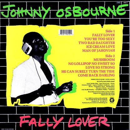Johnny Osbourne - Fally Lover (LP) - PureSound Records