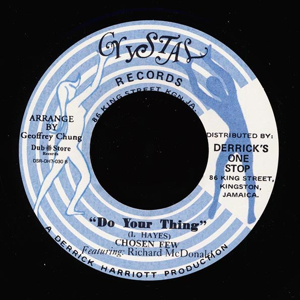 I Roy - Tougher Than Tough  /  Chosen Few - Do Your Thing (7")