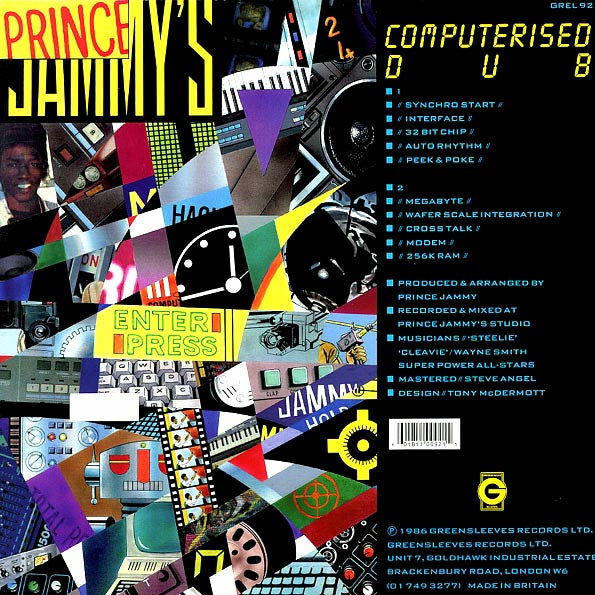 Prince Jammy - Computerised Dub (LP) - PureSound Records