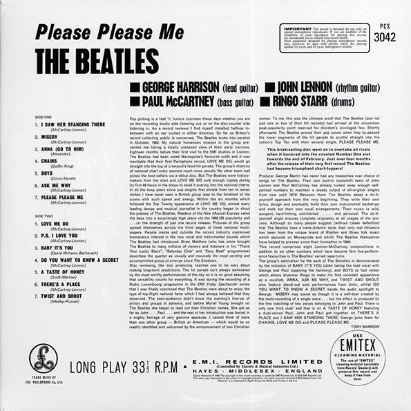 The Beatles - Please Please Me (stereo) (LP)