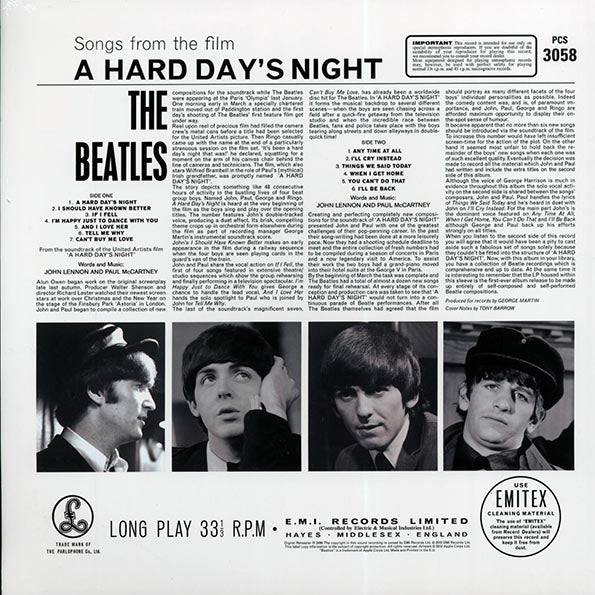 The Beatles - A Hard Day's Night (stereo) (LP)