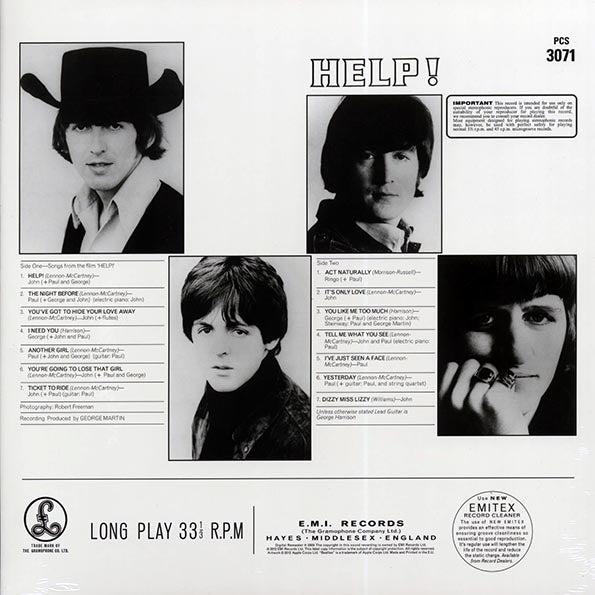 The Beatles - Help! (stereo) (LP)