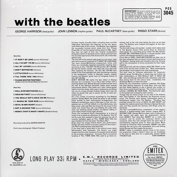 The Beatles - With The Beatles (stereo) (LP)