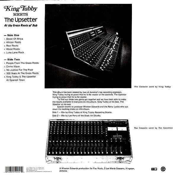 King Tubby, Lee Perry - King Tubby Meets The Upsetter At The Grass Roots Of Dub (LP) - PureSound Records