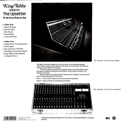 King Tubby, Lee Perry - King Tubby Meets The Upsetter At The Grass Roots Of Dub (LP) - PureSound Records
